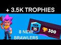 I pushed EVERY brawler to TIER 15 for FREE - F2P episode 3