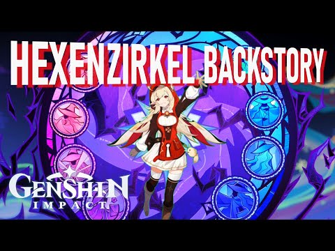 The Hexenzirkel Backstory ENG Cutscene ft. Alice, Mona's Master, Gold Genshin Impact