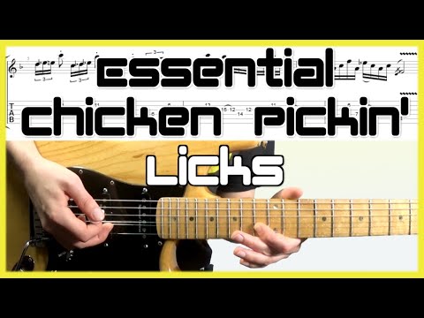 Top Chicken Pickin Licks Every Guitarist Should Know! With TABS