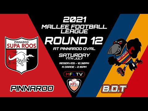 Round 12 - Reserves - Pinnaroo Vs B.D.T at Pinnaroo Oval