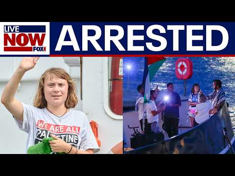 Video | Greta Thunberg among activists detained as Israel intercepts Gaza flotilla | LiveNOW from FOX