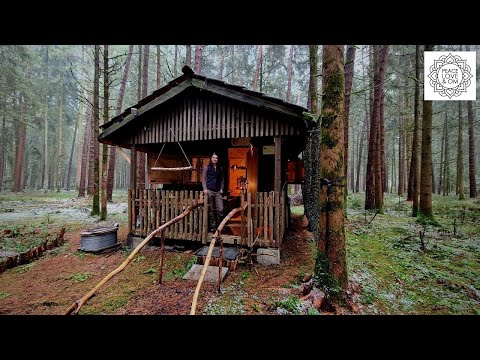 Life in a forest hut - Bushcrafterin Vanessa Blank shows her second home