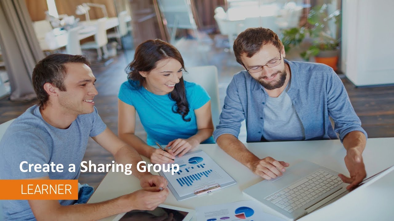 ePortfolio - Create a Sharing Group - Learner