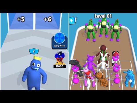 Blue Run and Merge Friends [9]