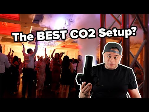 Wedding DJ CO2 FX Review  | Cryo Clamps + SHOWSWITCH + The Button