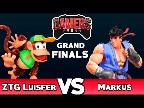GAMERS ARENA: Smash 4 Grand Final -ZTG LuisFer Vs Markus