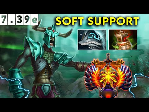 Undying Immortal Soft Support - Dota 2 Patch 7.39e Pro Pub Gameplay