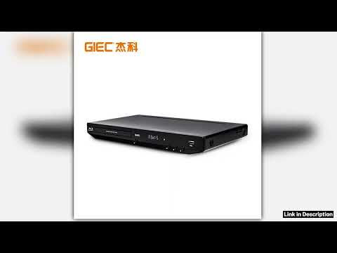 GIEC G3606 Blu ray Player DVD VCD BD Player Portable Support 3D DTS Decoding 1080P HD Full Area