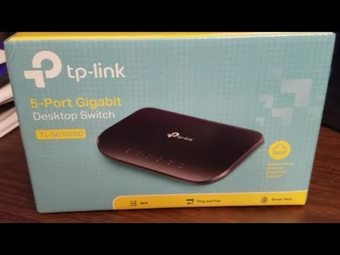Maršrutizatorius TP-LINK 8 prievadų gigabito komutatorius video