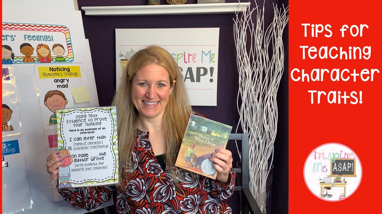 mini lesson for character traits