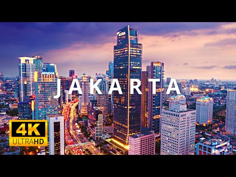 Jakarta, Indonesia ???????? in 4K ULTRA HD 60FPS by Drone