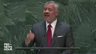 WATCH: Jordan King Abdullah II ibn Al Hussein&#39;s full speech to the UN General Assembly