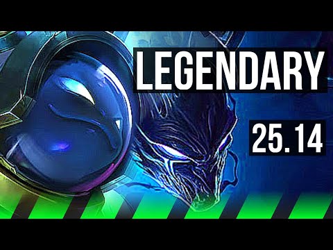 RAMMUS vs NOCTURNE (JGL) | Legendary | KR Master | 25.14