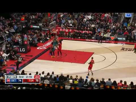 Chris Boucher TWO BIG DUNK’S vs Pistons! Raptors Wins! 02-12-23
