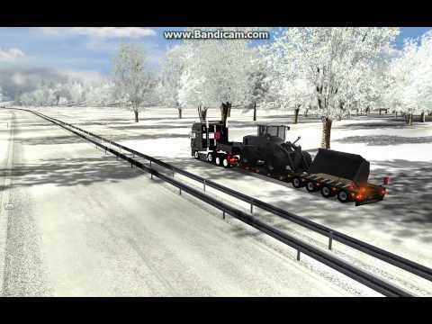 DaLuzi Logistik DAF XF 105 510 8x4 by Pathfinder +Trailer RadladerXL by Roadhunter