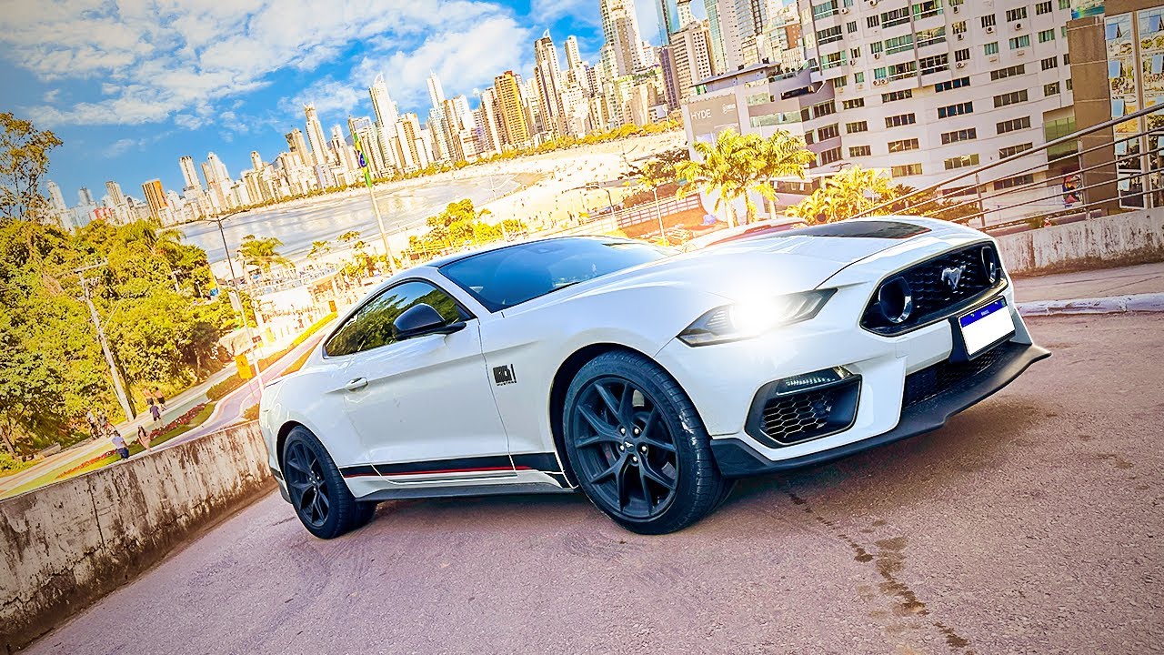 FUI PARA PRAIA COM O MUSTANG