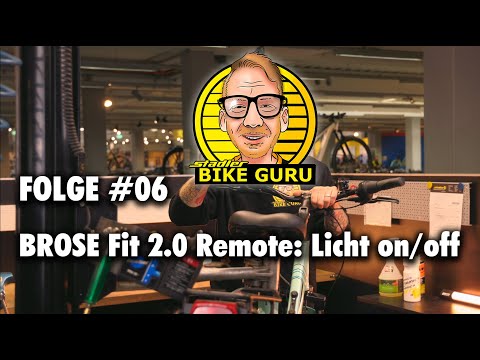 ▶ Der Zweirad Stadler Bike-Guru - Episode #06 🚲 BROSE Fit 2.0 Remote Display: Licht on/off