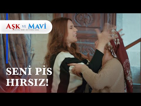 Safiye, Fatma'nın saçını başını yoldu! - Aşk ve Mavi 3. Bölüm