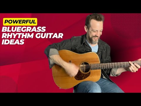 The Ultimate Bluegrass Rhythm Guitar Lesson!-5 Ways Of Playing Rhythm Through "Nine Pound Hammer"