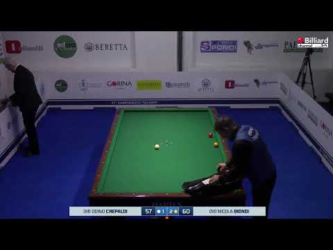 Crepaldi Odino VS Biondi Nicola - 21° Campionato Italiano Brescia