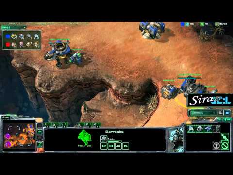 StarCraft 2 - Siraz - mTwDimaga(Z) v Fenix(T) - game 2
