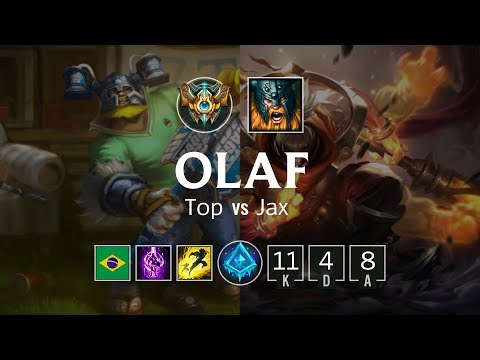 Olaf Top vs Jax - BR Challenger Patch 8.22