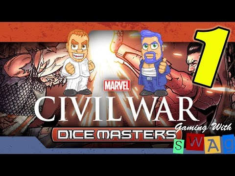 Marvel Civil War Dice Masters Unboxing and Review