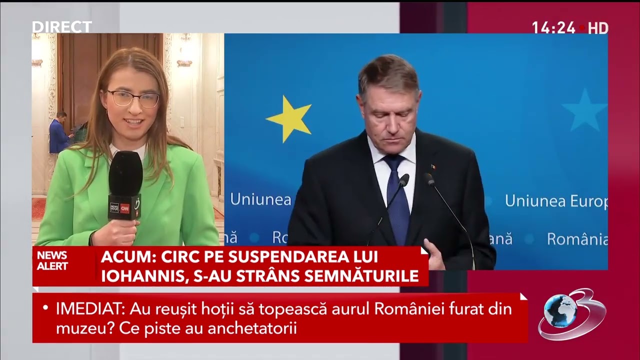 Circ în Parlament pe suspendarea lui Iohannis