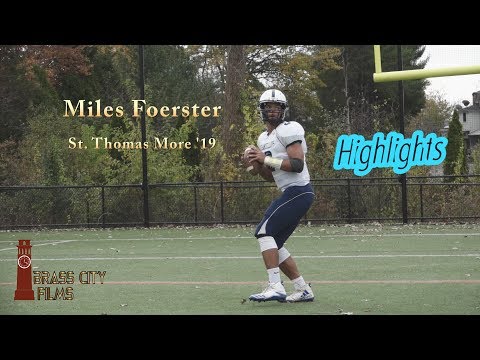 C/o '19 Miles Foerster - St. Thomas More