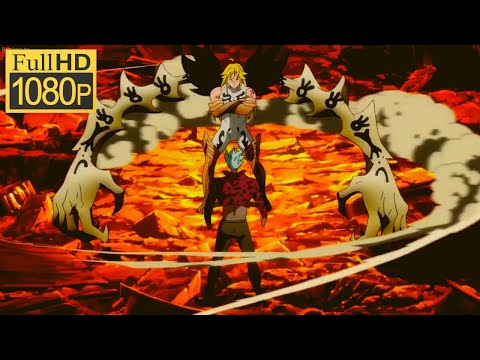 Ban Vs Demon King Meliodas | Meliodas Vs Demon King Subbed - Seven Deadly Sins Season 5 Episode 11