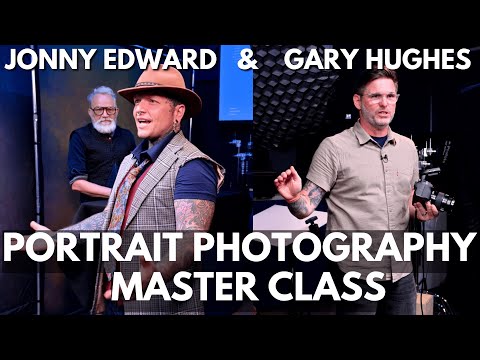 Portrait Photography Master Class | Same Model Different Approaches with Jonny Edward & Gary Hughes