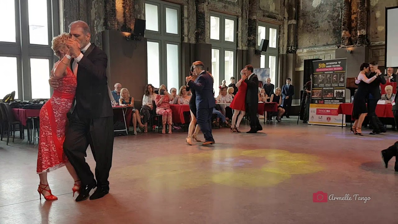2nd round of competitors @ 5th Antwerpen Tango Festival And 1rst Benelux and Nordic Countries ...