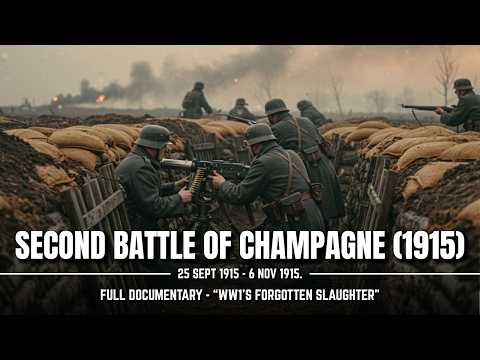 The ENTIRE History of Second Battle of Champagne (1915) | WWI | War Documentary | To Fall Asleep To