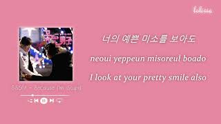 SS501 - Because I'm Stupid Boys Over Flowers OST Part.4 [ENG/HAN/ROM] (Lyrics)