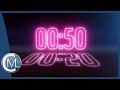 50 seconds countdown (NEON Glow Edition) & voice over ⏰ 50 seconds countdown (NEON Glow Edition) & voice over ⏰