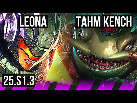 LEONA & Ezreal vs TAHM KENCH & Jinx (SUP) | NA Challenger | 25.S1.3