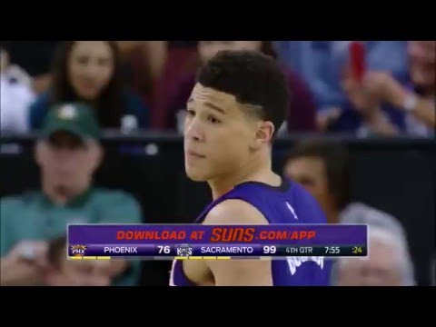 Devin Booker at Kings (2016/03/25) - 26 Pts, 11-21 FGM!