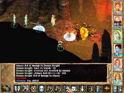 Let's Play Baldur's Gate 2 443 Demon Knights of Demogorgon