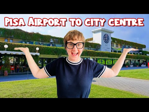 How to Get from Pisa Airport to City Centre 🇮🇹 Public Transport in Pisa Italy