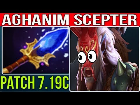 NEW AGHANIM SCEPTER  HERO GRIMSTROKE PATCH 7.19C | DOTA 2 NEW META GAMEPLAY