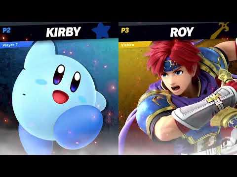 qwertz143 (Kirby) vs Vishire (Roy) - Smash Ultimate @ LXG 26