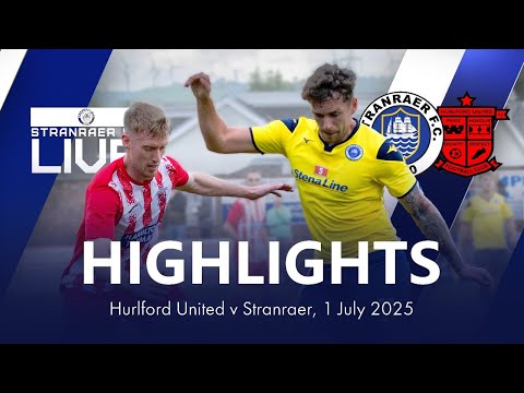 Highlights | Hurlford United 0-1 Stranraer, 1 July 2025