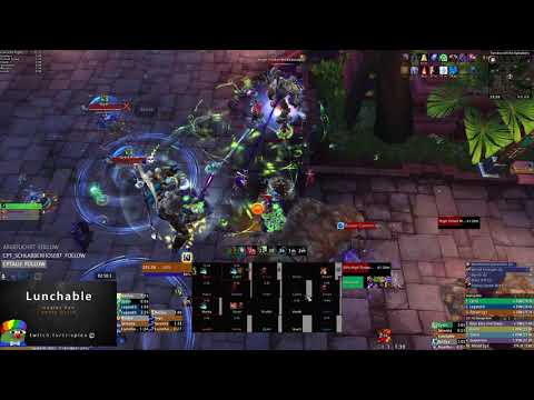 High Tinker Mekkatorque Mythic - Resto Druid PoV - Lunchable [Evolution-Blackmoore]