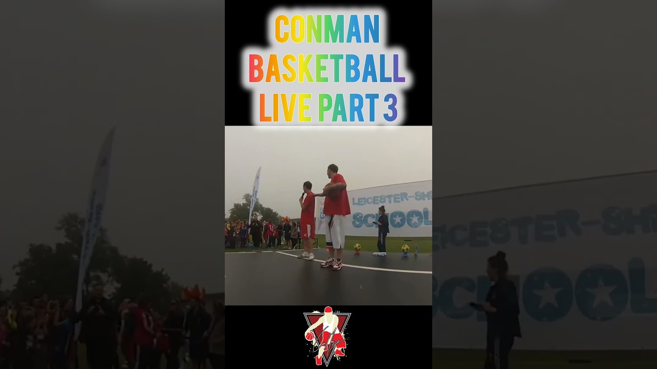 Conman live ???? #conmanbasketball #basketball #nba #highlights #streetball #ballislife #nba2k #funny