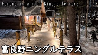 富良野ニングルテラスの冬景色が美しすぎる！雪と灯りが織りなす幻想的な世界を徹底紹介【北海道旅行】Furano Ningle Terrace's Winter #Hokkaido Travel
