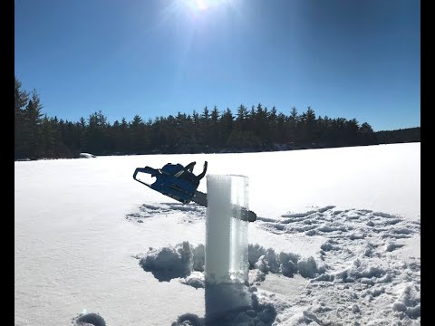 Checking the Ice thickness
