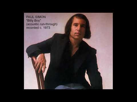 PAUL SIMON - "Billy Boy" [outtake recorded c. 1972-1973]