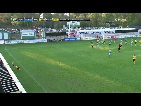 Sjuka inkastvolten leder till mål för Frej - TV4 Sport