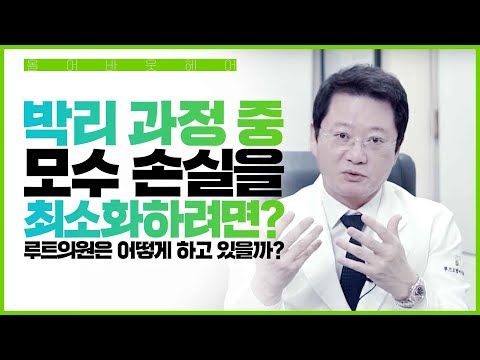 박리 과정 중 모수 손실을 최소화하려면? 루트의원은 어떻게 하고 있을까?