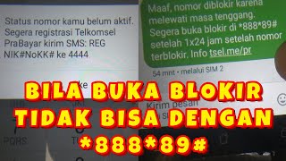 Download lagu If you can't unblock with *888*89# I Stages of Blocked Telkomsel Numbers mp3 Download lagu If you can't unblock with *888*89# I Stages of Blocked Telkomsel Numbers mp3
